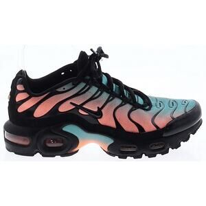 Nike Air Max Plus TN Sunset Fade Black Teal Orange Gradient Running Shoes Kids 5